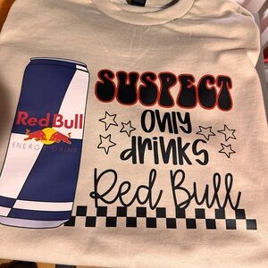 Suspect only drinks redbull